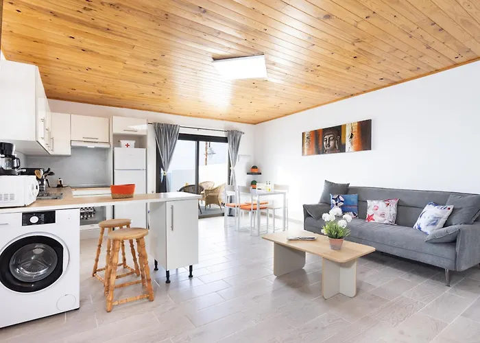 公寓 Home2book Peaceful & Sea View Terrace In Arico