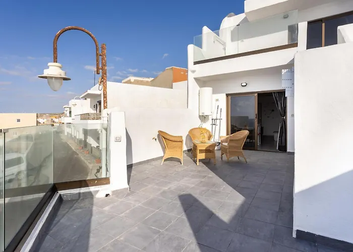 公寓 Home2book Peaceful & Sea View Terrace In Arico La Mareta